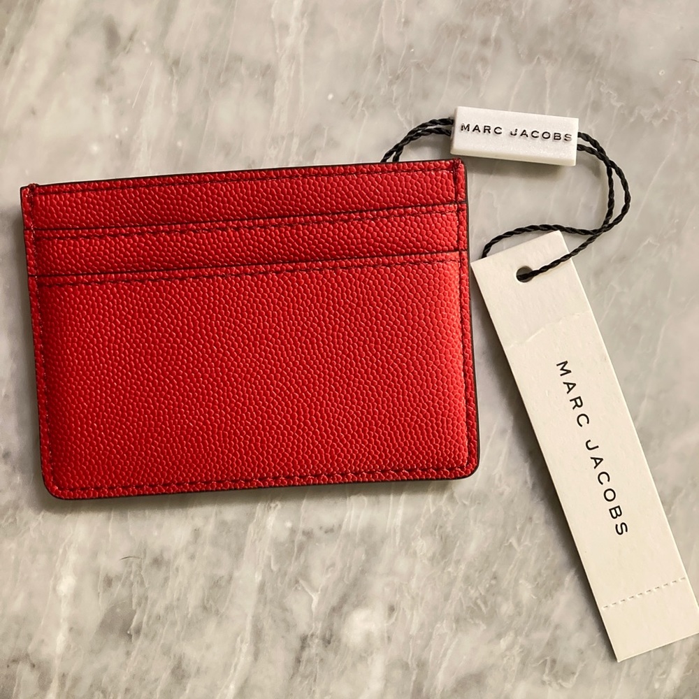 Marc Jacobs Red ID/ card holder
